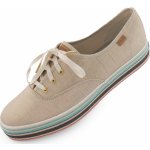 Keds Triple stripe foxing line natural gold