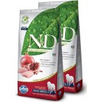 N&D Pumpkin Dog Adult Medium & Maxi Grain Free Chicken & Pomegranate 2 x 12 kg – Sleviste.cz