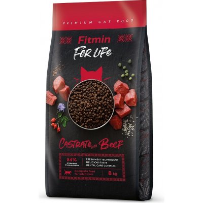 Fitmin Cat For Life Castrate Beef 3 x 8 kg – Zbozi.Blesk.cz