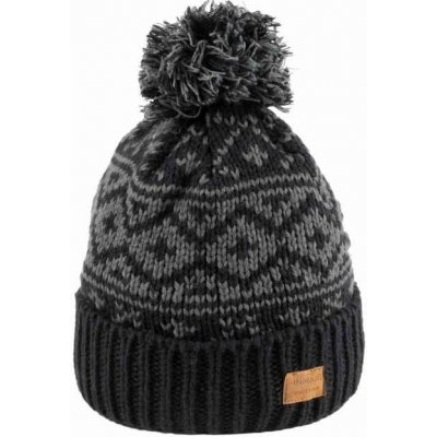 Finmark WINTER HAT Černá Tmavě šedá Hnědá – Hledejceny.cz