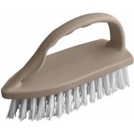 Spokar Kartáč žehlička velká plastové těleso syntetická vlákna Béžová – Zboží Dáma