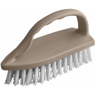 Spokar Kartáč žehlička velká plastové těleso syntetická vlákna Béžová – Zboží Dáma