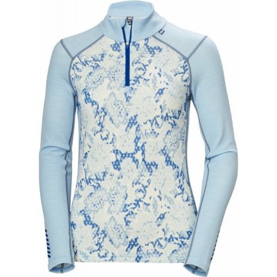 Helly Hansen W Lifa Merino Midweight 2-in-1 Graphic Half-zip Base Layer Baby Trooper Floral Cross – Zboží Mobilmania