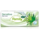 Tento sensitive papírové kapesníčky Aloe vera 3-vrstvé 10 x 10 ks – Hledejceny.cz