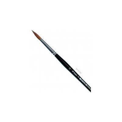 190 štětec kulatý jemný červená kuna Kulaté 00 – Sleviste.cz