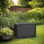 vidaXL 78 x 44 x 55 cm antracitový 49444 – Hledejceny.cz