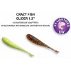 Návnada a nástraha Crazy Fish Glider 3 cm 06 Chartreuse/68 Black-red Watermelon 16 ks