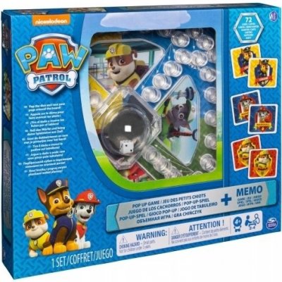 Spin Master Paw Patrol Memory GameVertical Box zajímavostmi