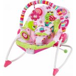 Bright Starts houpátko vibrující Raspberry Garden – Zboží Dáma