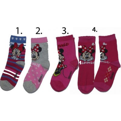 MINNIE Dětské klasické ponožky – Zboží Mobilmania