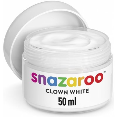 Snazaroo Barva na obličej Klaunská bílá 50 ml – Zboží Dáma