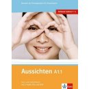 Aussichten A1.1 Kurs-Arbeitsbuch - První díl šestidílného učebního souboru němčiny pro dospělé studenty s CD a DVD - L.Ros El Hosni, O. Swerlowa, S. Klötzer