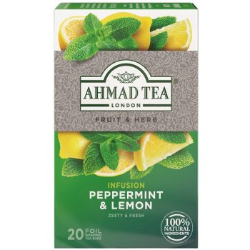 Ahmad Tea Peppermint and Lemon alupack 20 sáčků 1,5