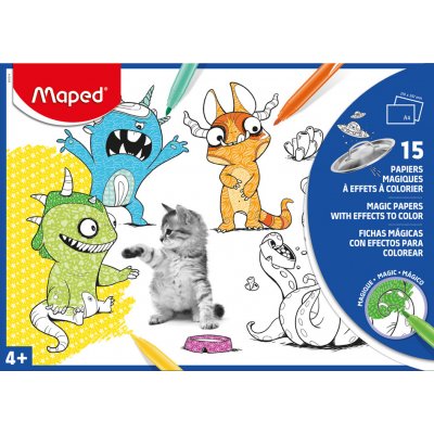 Maped Magické omalovánky A4 – Zboží Mobilmania