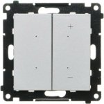 Stmívač pro stmívatelné LED, tlačítkový, Simon 55 TESL1.01/143, hliníková – Zboží Mobilmania