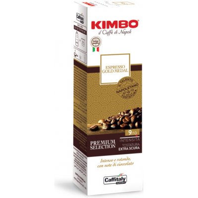 Kimbo Caffe Espresso Gold Medal kapsle do Tchibo a Caffitaly 10 ks – Zboží Mobilmania