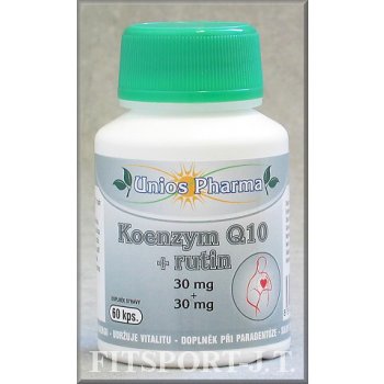 Unios Pharma Unios Pharma Koenzym Q10 30 mg+rutin 60 kapslí