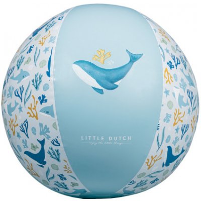 Little Dutch Nafukovací míč Ocean Dreams Blue – Sleviste.cz