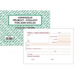 Baloušek Tisk ET060 Univerzální příjmový - výdajový pokladní doklad A6 – Hledejceny.cz