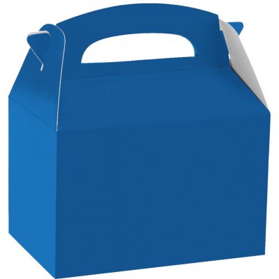 Amscan Amscan Papírový párty box - modrý – Zboží Dáma Amscan Amscan Papírový párty box - modrý – Zboží Dáma