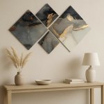 Wallity Decorative MDF Painting, 4 Pieces, 4MDF1471082561 – Hledejceny.cz