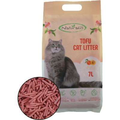 Naturalis Tofu Cat litter s vůní Broskve 7 l – Hledejceny.cz