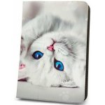 GreenGo flipové pouzdro Cute Kitty 9-10 GSM094417 – Zboží Živě