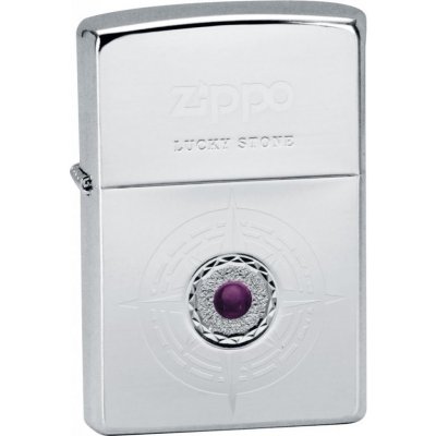 Zippo benzínový LUCKY STONE violet 28168 – Hledejceny.cz