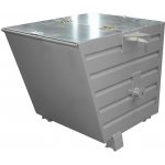 TRV PLN 8821/SE kontejner s víkem šedá nosnost 1000 kg – Zboží Mobilmania