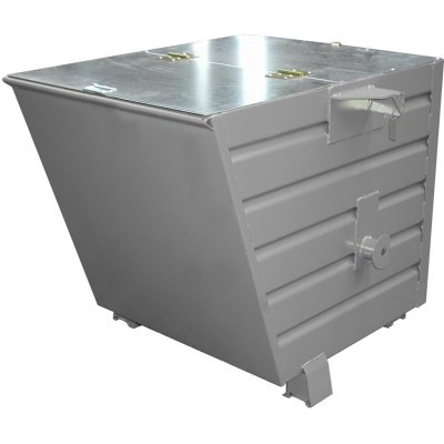 TRV PLN 8821/SE kontejner s víkem šedá nosnost 1000 kg – Zboží Mobilmania