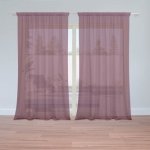 Sablio Záclony Bordó: 2ks 150x250cm – Hledejceny.cz