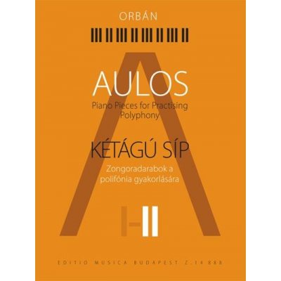 Aulos Volume II Piano pieces for practising polyphony pro klavír 863798 – Hledejceny.cz