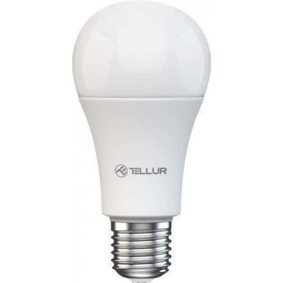 Tellur WiFi Smart žárovka E27, 9 W, bílé provedení, teplá bílá, stmívač TLL331331 – Zboží Mobilmania