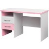 Psací a pracovní stůl Bradop C010 creme / růžový