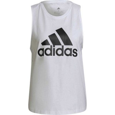 adidas BIG LOGO TANK TOP Dámské tílko bílá – Zboží Dáma