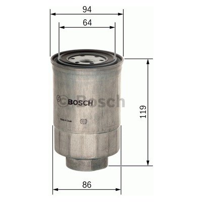 Palivový filtr Bosch F 026 402 110 – Hledejceny.cz