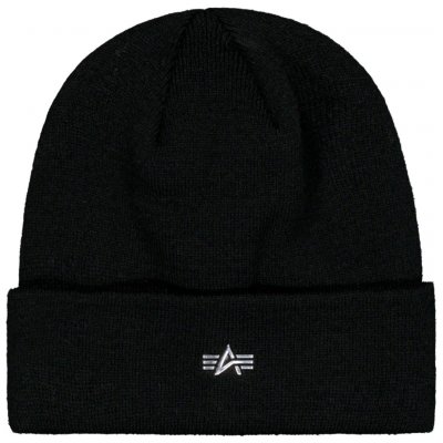 Alpha Industries Čepice Metal Logo Beanie black – Hledejceny.cz