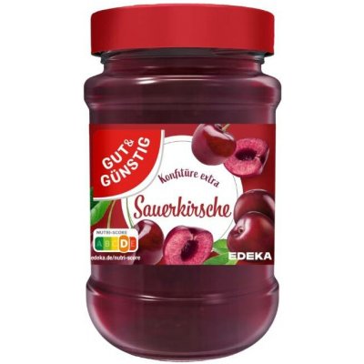 G&G višňový Džem s 50% ovoce 450 g – Zboží Dáma