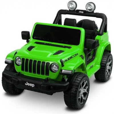 Toyz Terénní elektrické auto JEEP RUBICON zelená – Zbozi.Blesk.cz