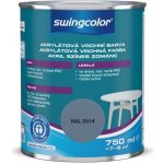 Swingcolor Barevný email akrylátový 0,75 l holubí modř lesklý – Hledejceny.cz