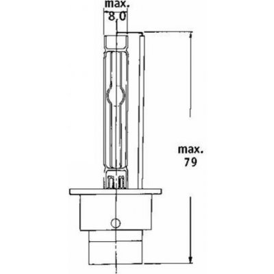 Xenonová výbojka D2S 6000K, 1ks – Hledejceny.cz