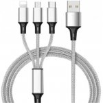 Nabíjecí USB kabel - 3in1 – Zboží Mobilmania