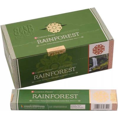 Karton Garden Fresh Rainforest indické vonné tyčinky 12 x 15 g – Hledejceny.cz