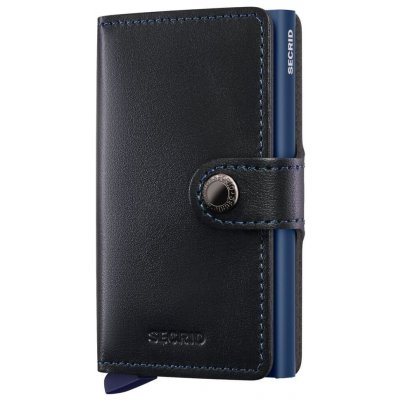 Secrid Miniwallet Original Black Navy černá s modrým pouzdrem – Zboží Živě