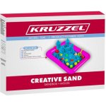Kruzzel Magický kinetický písek 2000g + formičky + pískoviště – Zboží Dáma