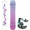 Snowboard set Gravity Fairy junior + vázání Fastec FT360 23/24