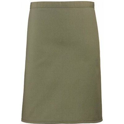 Premier Workwear Pracovní zástěra středně dlouhá PR151 Olive Pantone 378 70x50cm – Hledejceny.cz