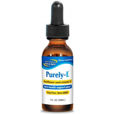 North American Herb & Spice Tekutý vitamín Purely-E 30 ml – Hledejceny.cz