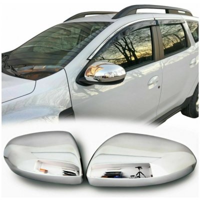 Nerezové kryty zpětných zrcátek Dacia Duster 2 (2018+) | Zboží Auto