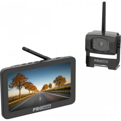 FULL HD bezdrátový kamerový systém Pro user DRC7040 - 7" LCD + couvací kamera s infra | Zboží Auto